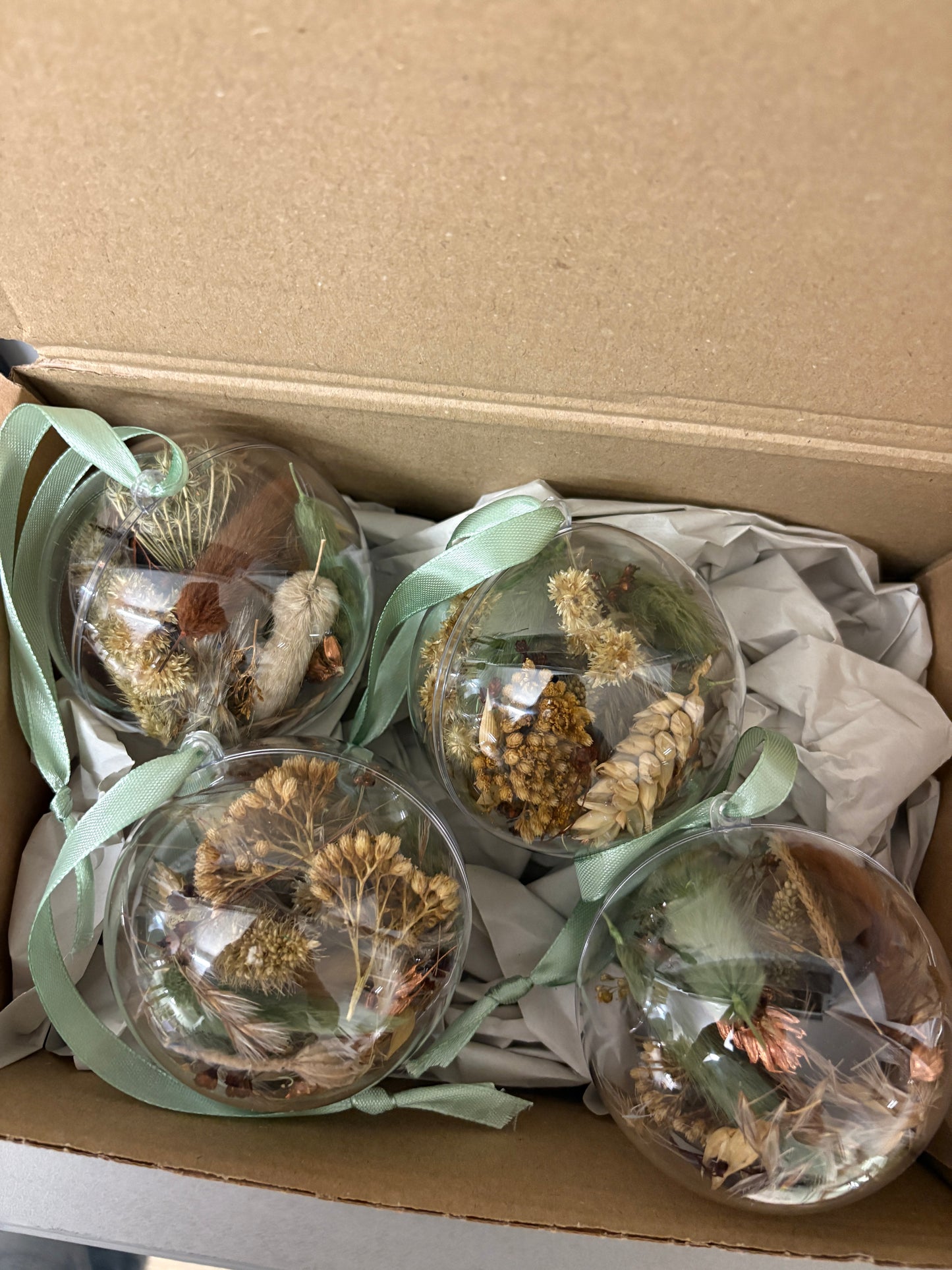 Dried Flower Baubles