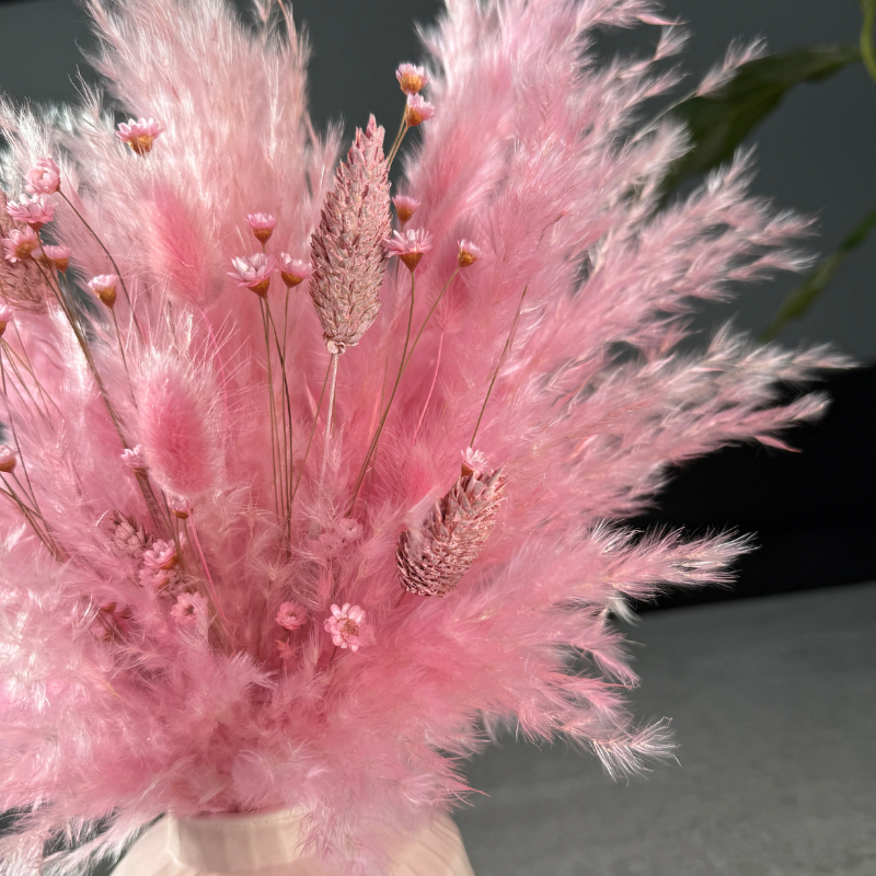 Penelope Dried Flower Arrangement In Pink