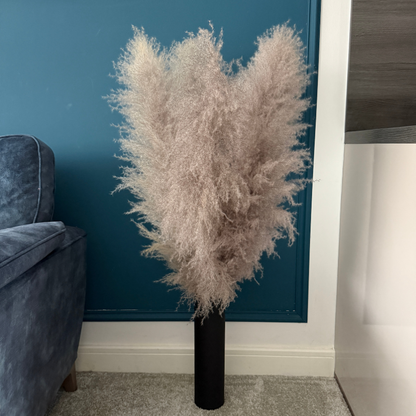 XL Extra Fluffy Pampas Grass In Grey