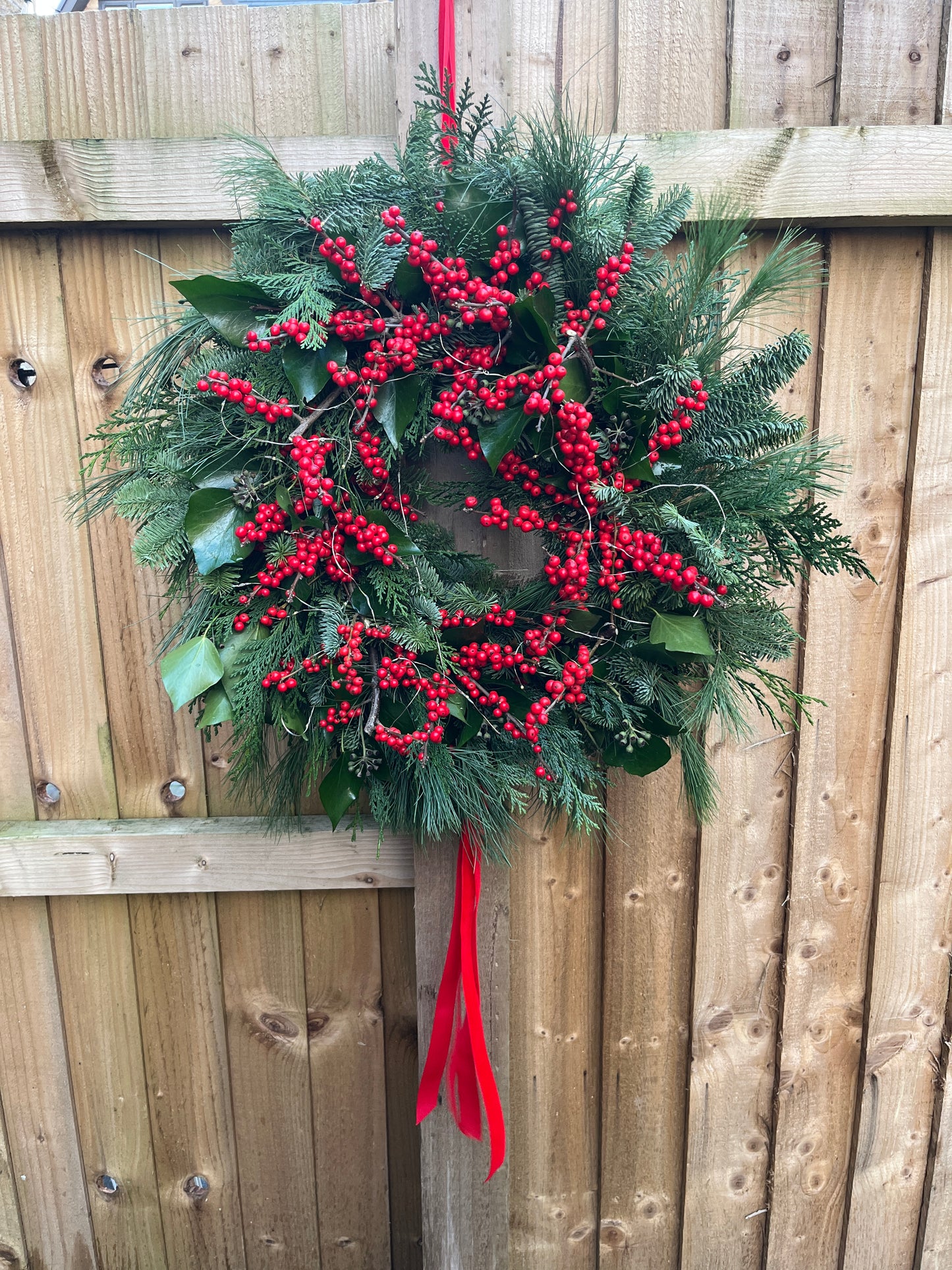 Custom Made Christmas Wreath