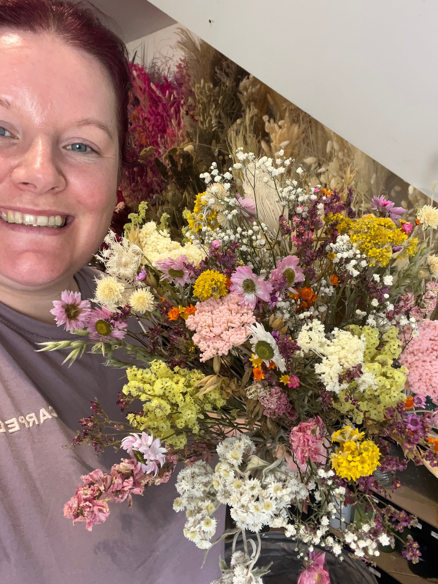 Summer Garden & Pastel Spring Time Dried Flowers