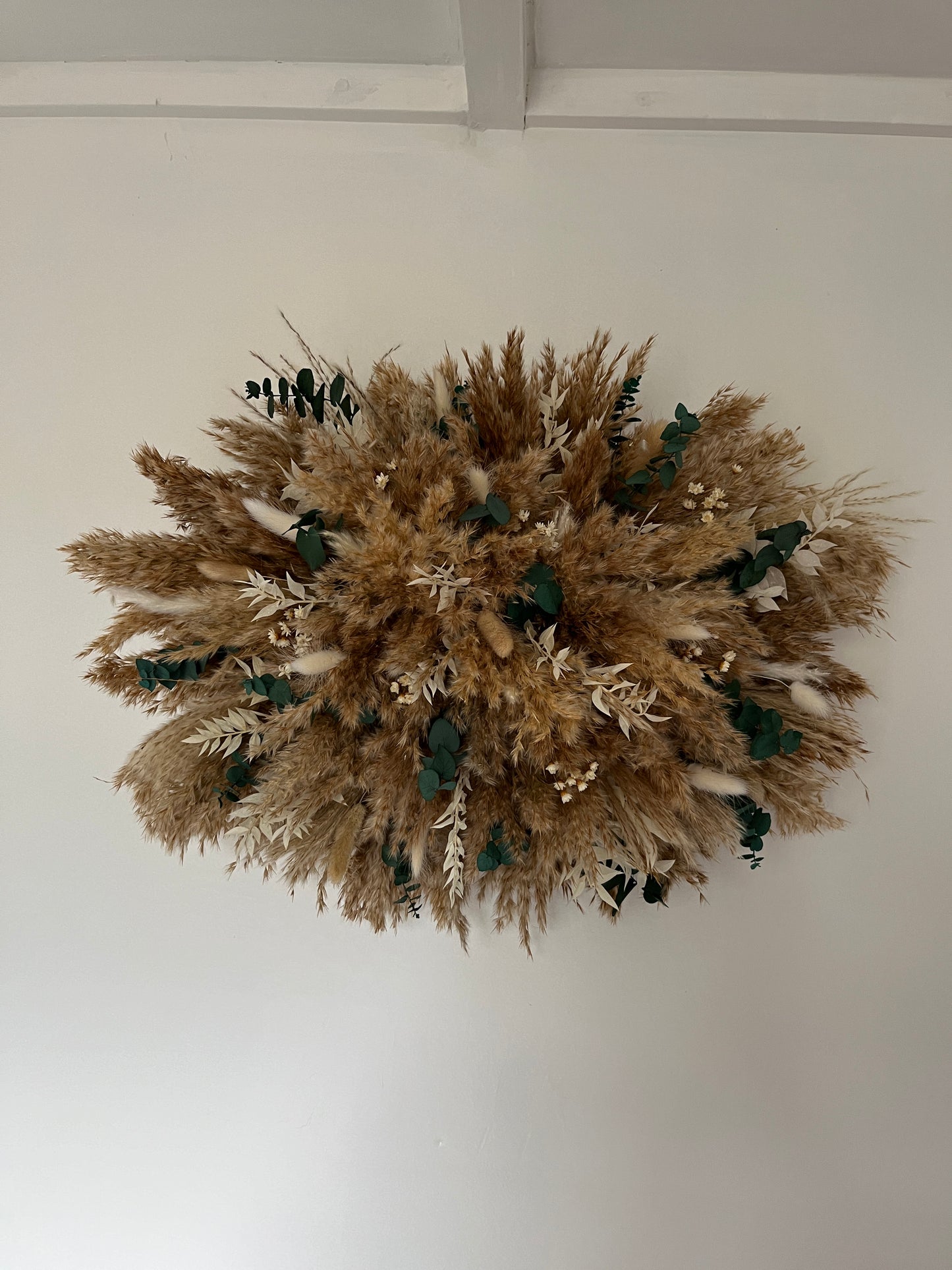 Mrs Hinch Inspired Pampas Grass Wall Decor