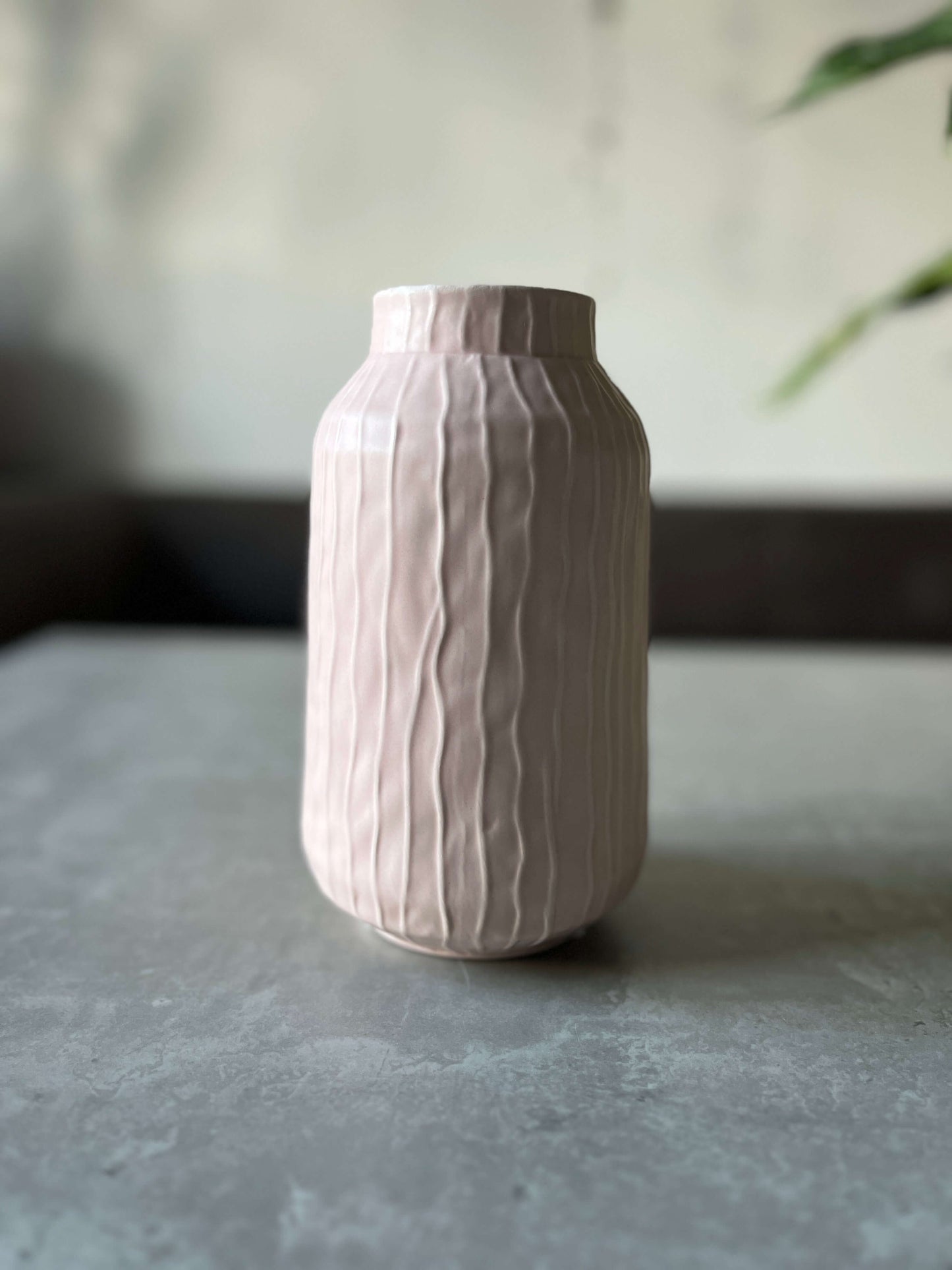 20cm Glazed Ceramic Vase