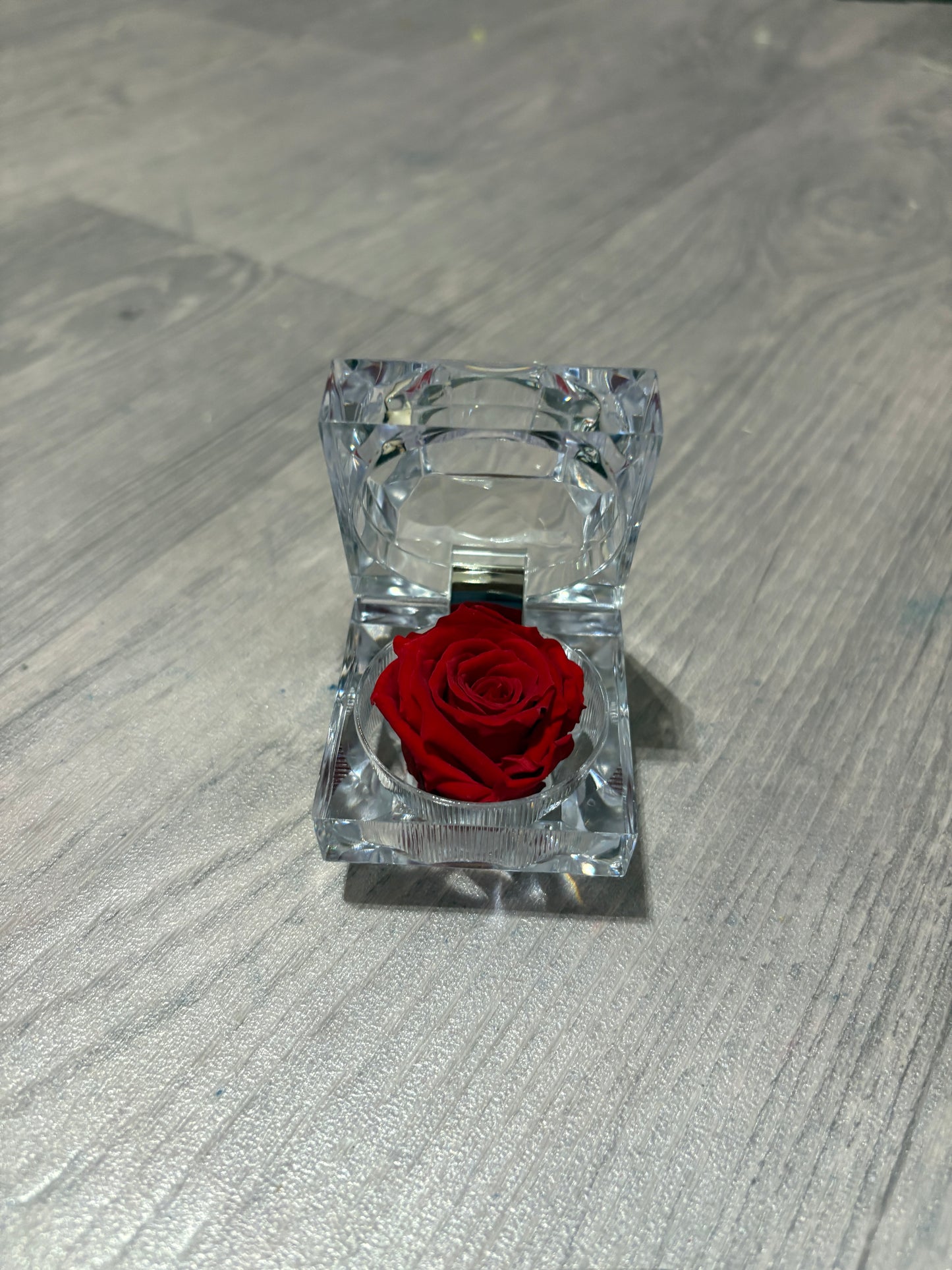 Mini Preserved Rose In Gift Box with scented fragrance