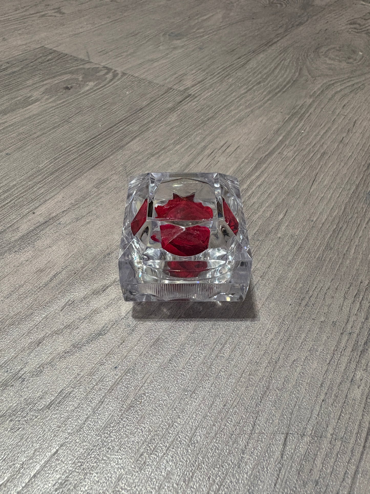 Mini Preserved Rose In Gift Box with scented fragrance