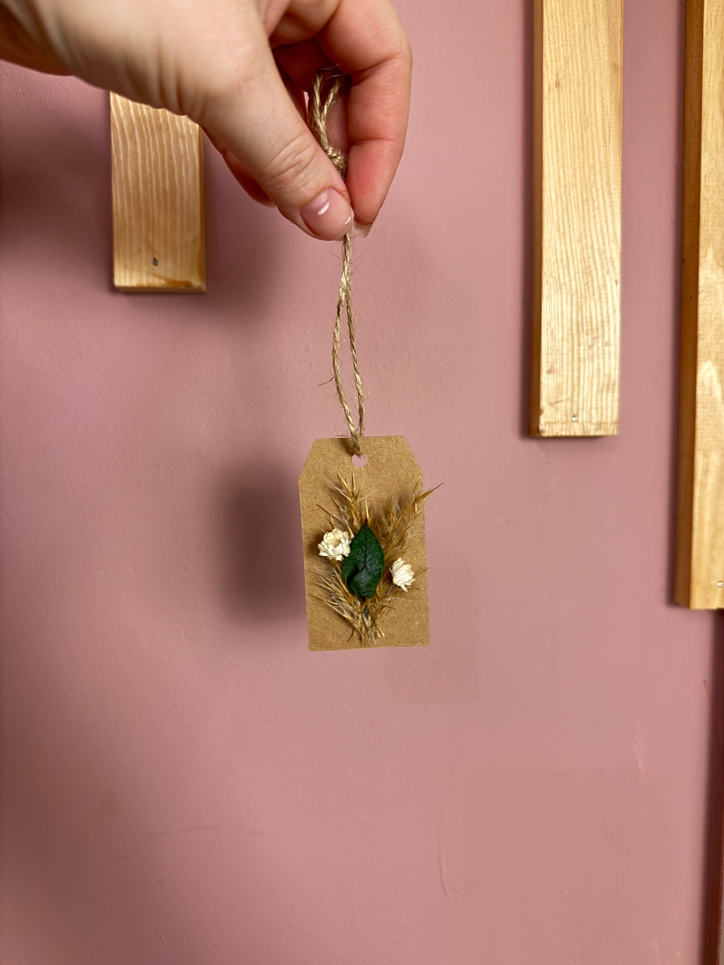 Dried Flower Gift Tags