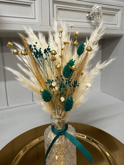 Emerald & Gold Christmas Arrangements