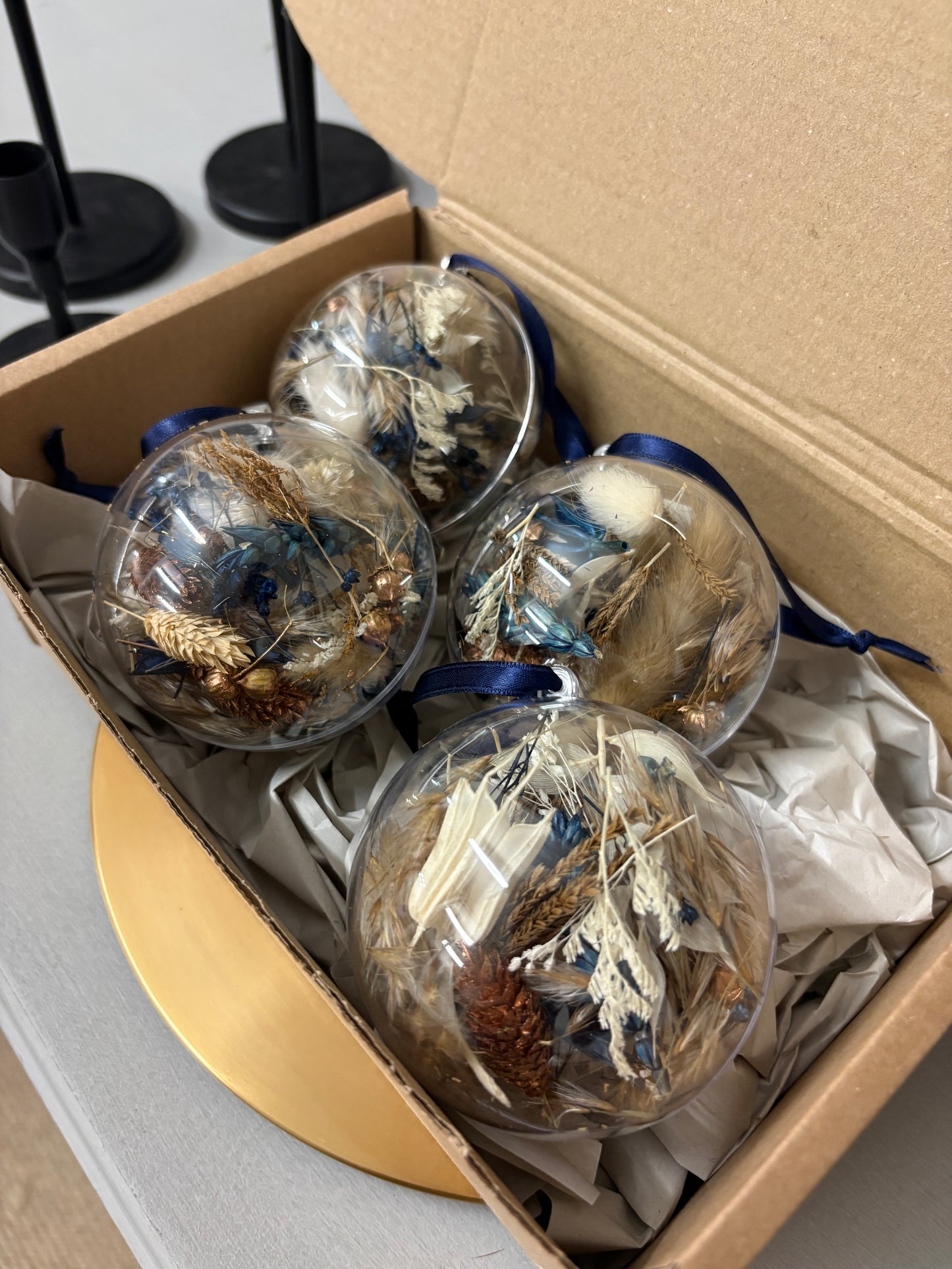 Dried Flower Baubles