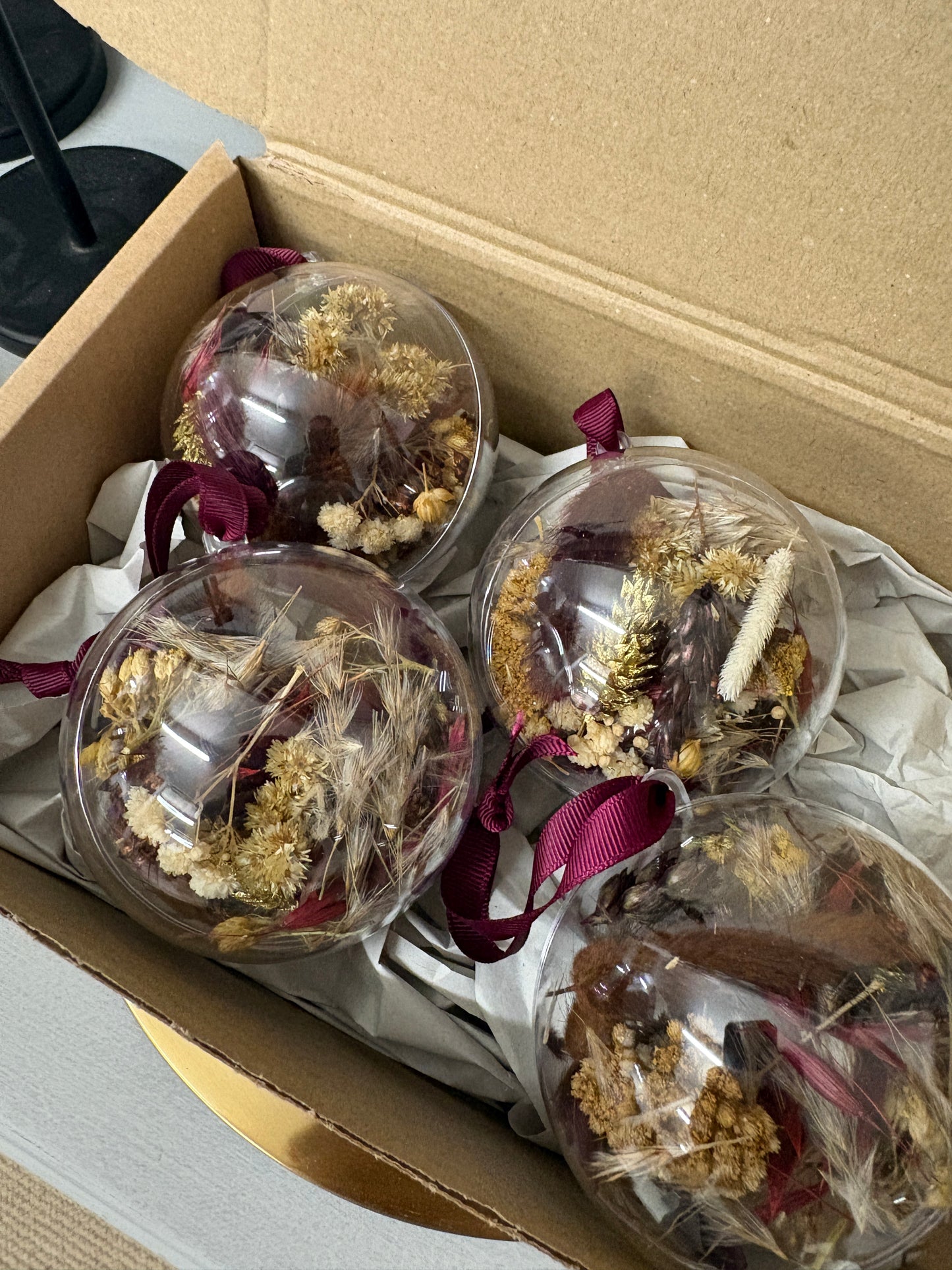 Dried Flower Baubles