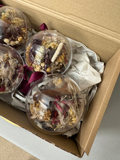Dried Flower Baubles