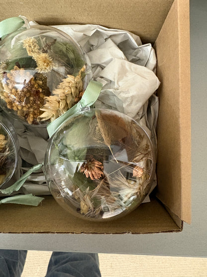 Dried Flower Baubles