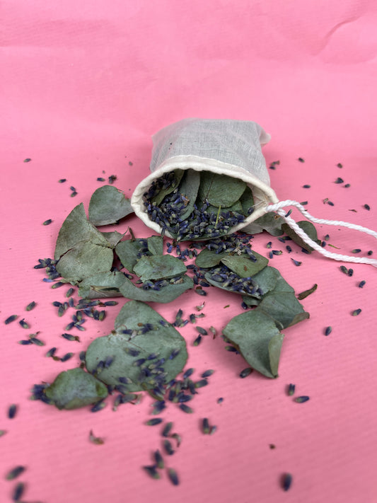 Clarity & Calm - Eucalyptus & Lavender Scent Pouch