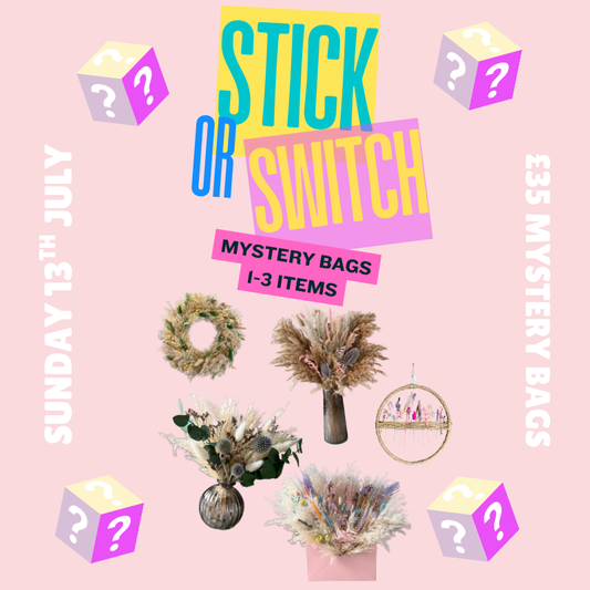 STICK OR SWITCH MYSTERY BAGS - All Day Sunday 27th July